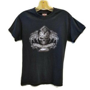 Harley Davidson 2016 Screaming Eagle skull T Shirt